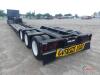 1995 Trail King TK100HDG-493 Lowboy, s/n 1TKJ049356M022038: 55-ton, 25' Well, 3-axle, Spring Ride, 118500 GVWR - 7