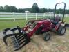 Mahindra EMAX 22L MFWD Tractor, s/n 22HRL04616: Rollbar, Mahindra 25L Loader w/ Grapple, 3PH, PTO, Drawbar, Meter Shows 243 hrs - 15