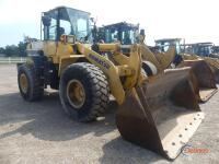 2008 Komatsu WA320-6 Rubber-tired Loader, s/n 70028: C/A, Auto Lube, GP Bkt., 20.5-25 Tires, Meter Shows 12443 hrs