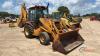 Case 580SK 4WD Extendahoe, s/n JJG0167040: C/A, 4-in-1 Loader - 3