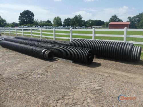 Lot of Corrugated Culverts: Misc. Lengths and Diameters