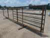 24x6 Free Standing Panel w/ 12' Gate
