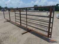 24x6 Free Standing Panel w/ 12' Gate