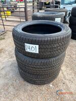 (3) Bridgestone 275/50R22 Tires