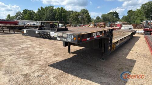 2014 Trail King 48ft Lowboy, s/n 1TKA04825EM072449, Hyd. Dovetail, Hyd. Winch