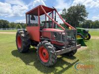 Kubota M8540D MFWD Tractor, s/n 53218: Canopy, Diesel, 540 PTO, Hyd Remote, 18.4-30 Rears, 12.4-24 Fronts, Stuck in Forward
