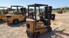 Yale 357A forklift, s/n 5021352-03 Gas Eng, Needs alternator Belt, Meter shows 3482 hrs - 4