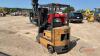 Yale 357A forklift, s/n 5021352-03 Gas Eng, Needs alternator Belt, Meter shows 3482 hrs - 5