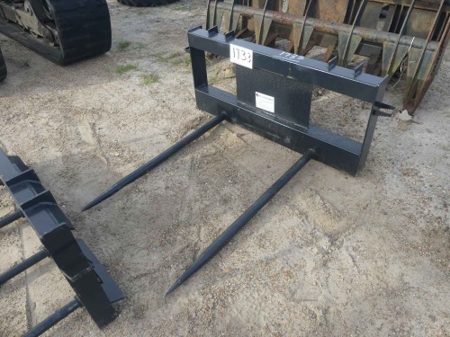 Unused Bale Spear for Skid Steer