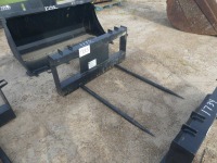 Unused Bale Spear for Skid Steer