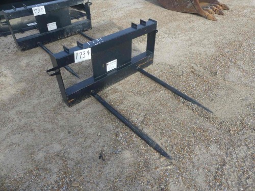 Unused Bale Spear for Skid Steer