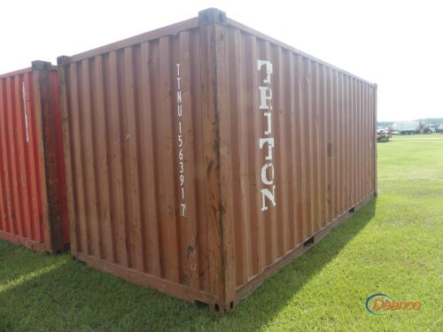 Used 20' Shipping Container, s/n TTNU1563917