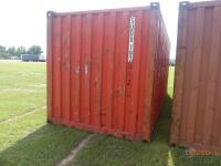 Used 20' Shipping Container, s/n SUDU1923526