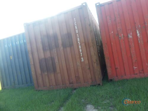 Used 20' Shipping Container, s/n TCKU1858973