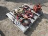 (3) Ridgid Pipe Cutters and (1) Ridgid Pipe Threader