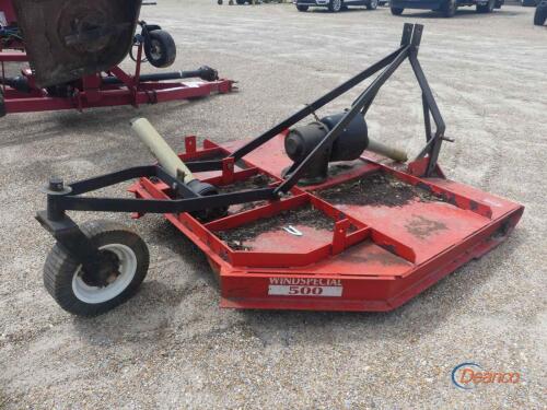 Wind Special 500 5' Rotary Mower, s/n 139301