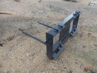 2026 JCT 2-point Bale Spear for Skid Steer