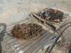 (2) Pallets of Chains w/ Hooks