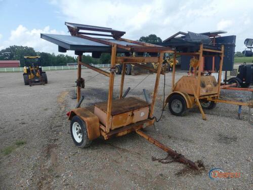Highway Arrow Board: Trailer-mounted