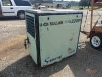 Sullair 2200 Air Compressor, s/n 200037: 3-phase