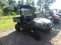2019 Kubota RTV-XG850RL 4WD Utility Vehicle, s/n A5KH1PGNPKG018187 (No Title - $50 Trauma Care Fee Applies): Gas Eng., Winch, Manual Dump Bed, 4159 mi., 520 hrs