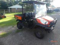 2020 Kubota RTV-X1120 4WD Utility Vehicle, s/n A5KF1GDBKLG034782 (No Title - $50 Trauma Care Fee Applies): Diesel Eng., Hyd. Dump Bed, 4152 mi., 546 hrs