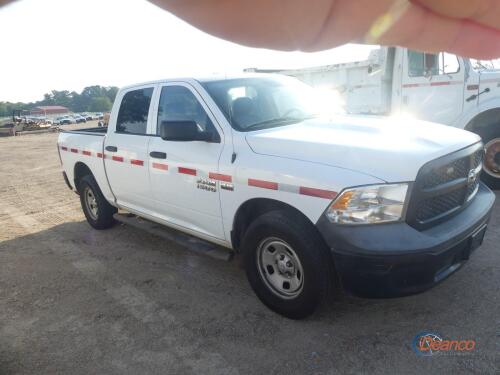 2014 Dodge Ram 1500 4WD Pickup, s/n 1C6RR7KT6ES197384: 2wd, Crew Cab, 5.7L Gas Eng., Auto (Owned by MDOT)