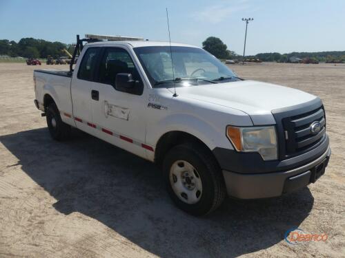 2011 Ford F150 Pickup, s/n 1FTFX1CF5BFC95656: 2wd, Ext. Cab, 5.0L Gas Eng., Auto, SWB, Headache Rack, 270K mi. (Owned by MDOT)