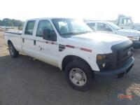 2010 Ford F250 Pickup, s/n 1FTSW2A5XAEA59722: 2wd, Crew Cab, 5.4L Gas Eng., Auto, Bed Cover, LWB, 286K mi. (Owned by MDOT)