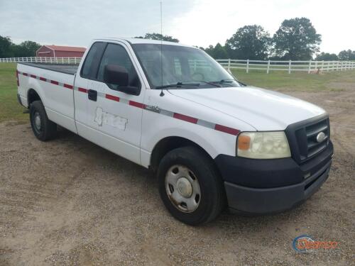 2007 Ford F150 Pickup, s/n 1FTRF12W57NA60995: 2wd, Ext. Cab, 4.6L Gas Eng., Auto, LWB, 202K mi. (Owned by MDOT)