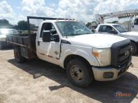 2011 Ford F350 Flatbed Truck, s/n 1FDRF3GT0BEA03165: 6.7L Diesel Eng., Auto, 196K mi. (Utility Owned)
