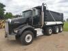2007 Kenworth T800 Tri-axle Dump Truck, s/n 1NKDXBTX37J177405: Cat C15 Eng. - 27