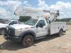 2014 Ford F550 4WD Bucket Truck, s/n 1FDUF5HT4EEA87032: Reg. Cab, Powerstro - 14