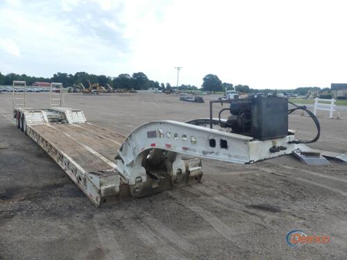 2002 Kalyn Siebert Drop Deck Trailer, s/n 5DDKE243921000503: 50-ton, 3-axle