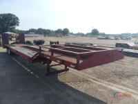 1996 M & M Trailers 46' Equipment Trailer, s/n 1M9LS45020TM414016: T/A, 108" Wide, Dovetail, Drop Down Ramps