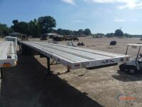 1999 Transcraft Eagle Flatbed Trailer, s/n 1TTF4?????2004098: T/A, Super Beam, Alum. Deck, 11R24.5 Tires