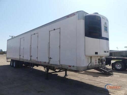 2016 Great Dane 48' Reefer Trailer, s/n 1GRAA9622GB709712 T/A, 102" Wide, 160" Height, Thermoking S600M Precedent MT Unit, Air Ride Susp., Rear Roll Up Door, 3 Side Doors