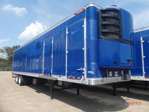 2016 Great Dane 45' Reefer Trailer, s/n 1GRAA9021GB701965 T/A, 102" Wide, 156" Height, Thermoking S600M Precedent MT Unit, Air Ride Susp., Rear Roll Up Door
