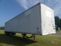 1999 Monon 53' Van Trailer, s/n 1NNVA5329XM315719: T/A