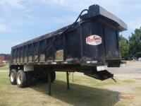 1997 Palmer TA-24H End Dump Trailer, s/n 1P924HS27VA003012: T/A