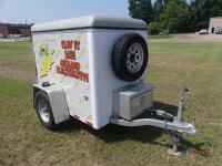 2009 4x6 Enclosed Trailer: S/A, Rear Swing Door