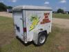 2009 4x6 Enclosed Trailer S/A, Rear Swing Door - 3