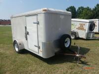 2007 Pace 6x10 Enclosed Trailer, s/n 4FPFB10147G118941: Model JT610SA, S/A, Side Door, Rear Fold Down Door
