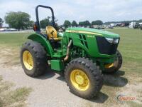 2021 John Deere 5045E MFWD Tractor, s/n 1PY5045ECMM116141: Rollbar, Lift Arms, PTO, Hyd. Remote