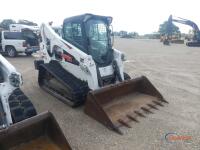 2022 Bobcat T740 Skid Steer, s/n B3CA22954: C/A, GP Bkt., Rubber Tracks, 1939 hrs