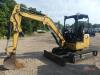 2021 Cat 303.5E2 Mini Excavator, s/n RE900411 Canopy, Aux. Hydraulics, 70" Angle Blade, Cat 16" Bkt. w/ Teeth, 1011 hrs - 12