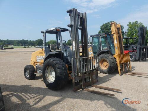 Case 588H Rough-terrain Forklift, s/n HC738634 Canopy, 5000 lb. Cap., 3-st