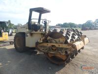Ingersoll Rand SD110F Vibratory Padfoot Compactor, s/n 167647: Canopy, Diesel Eng., 84" Drum, 5274 hrs