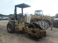 Ingersoll Rand SD-70F Vibratory Padfoot Compactor, s/n 52625: Canopy, Cummins Diesel, 66" Drum, 4407 hrs