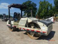 1998 Ingersoll Rand DD-110 Tandem Drum Roller, s/n 152997: Canopy, 78" Drums, Cummins Diesel, 4124 hrs